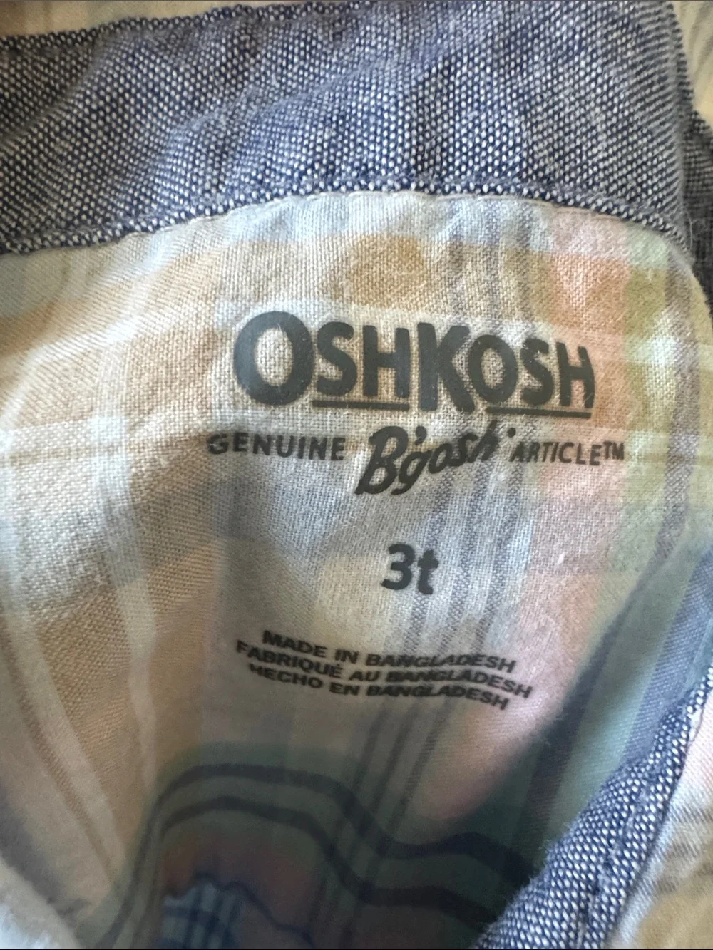 OshKosh Bgosh includes sweatpants